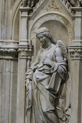 Fototapeta na wymiar Fonte Gaia at Piazza del Campo in Siena
