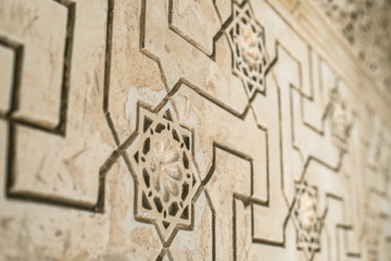 Islamic ornaments on wall