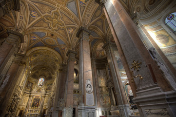 Fototapeta na wymiar Santa Maria dell Anima church in Rome