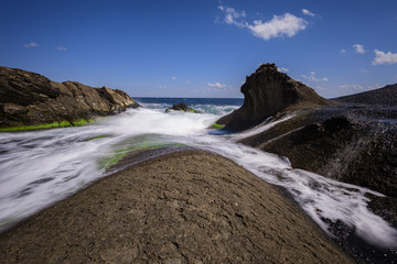 Summer daily seascape in Rezovo village, Bulgaria