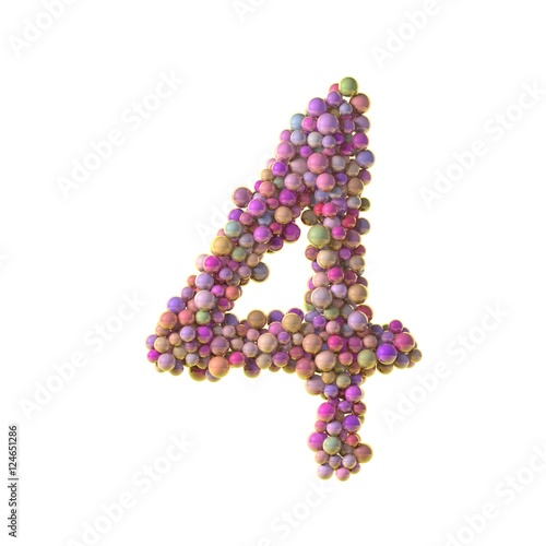 “bubbles numbers 4, four” Stock photo and royalty-free images on