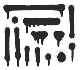 Spray Paint Elements Set 22