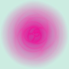 Abstract pink colored futuristic modern diffuse graphic rose flower