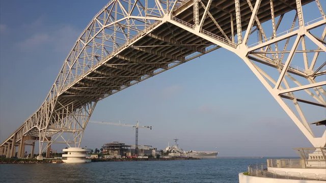 Corpus Christi, Texas Harbor Bridge and Port