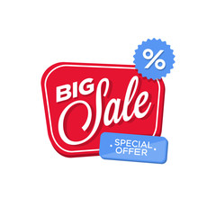 Sale banner discount icon