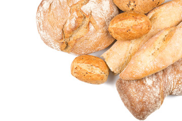 Composition with bread