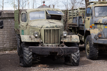 Old soviet truck