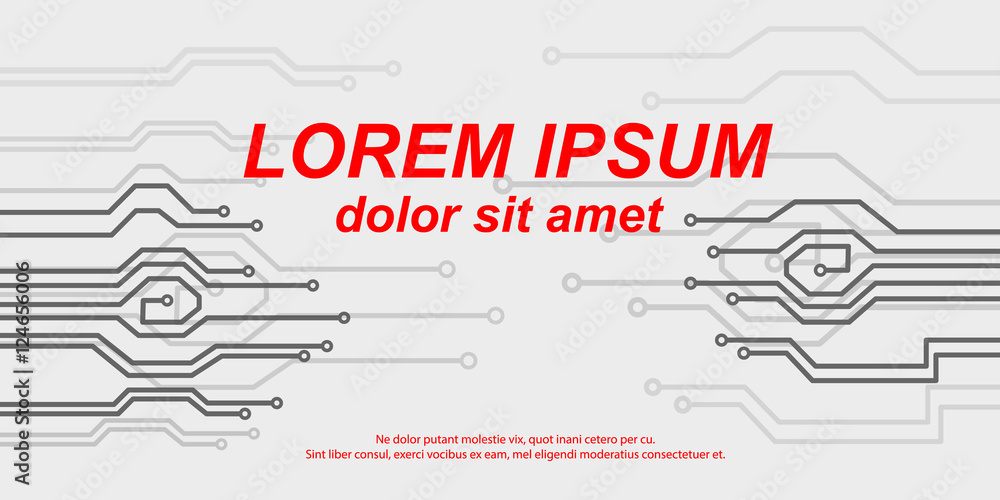 Aufkleber digital data background with space for your text, internet technology. vector illustration