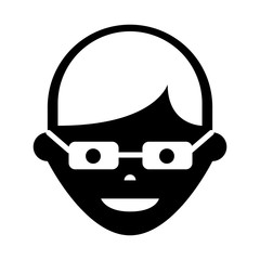 businessman avatar line icon vector illustration design