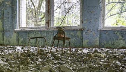 Prypjat bei Chernobyl 30 Jahre nach der Katastrophe