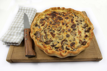 quiche aux champignons 24102016