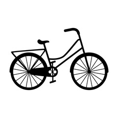 Fototapeta na wymiar bicycle vehicle style isolated icon vector illustration design