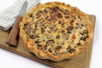 quiche aux champignons 24102016