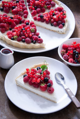 Homemade Berry tart