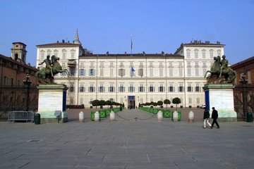 Obraz premium Italia,Piemonte,Torino. Palazzo Reale.