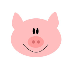 pig cartoon vector