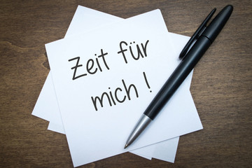 Zeit für mich !