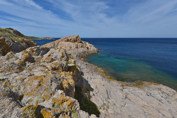 Rocky coast of Corsica