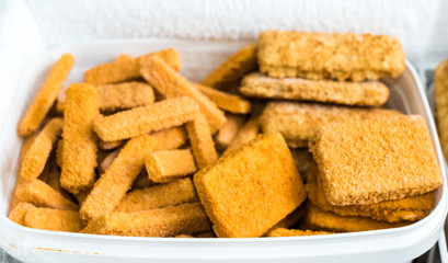 Frozen fish and fish products