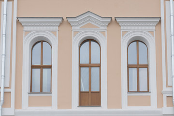 Window in the old town building