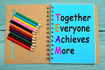 Together everyone achieves more words