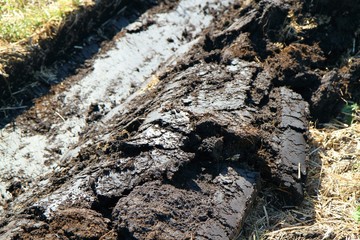 Broken ground