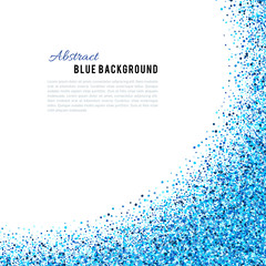 Abstract blue vector background