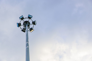 Group of Sport lights but just one sport light can operate