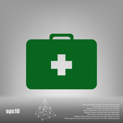 Obraz premium First aid vector icon