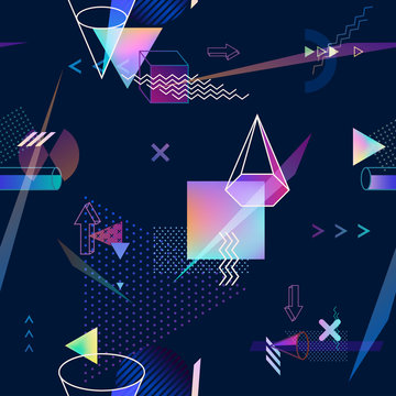 Seamless geometric pattern