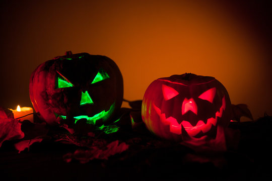 calabazas para celebrar Halloween