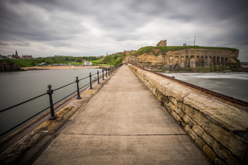 Tynemouth, the port for Newcastle