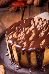 chocolate cheesecake