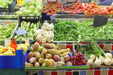 Market stall detail