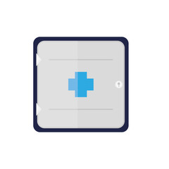 Fototapeta premium Isolated medical icon
