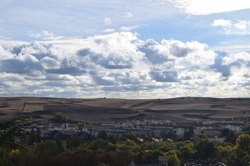 Panorámica de la Ciudad de Burgos. 