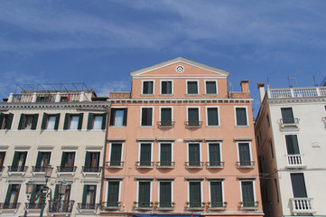 Fototapeta na wymiar Architecture à Venise Italie