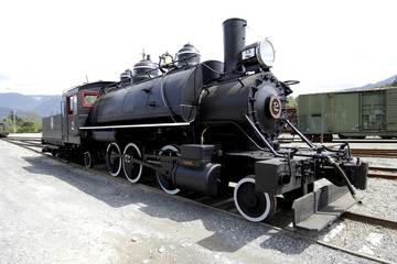 Naklejka premium No 2 Spot Steam Engine