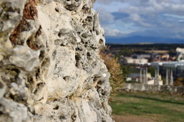 Muro de piedra. 