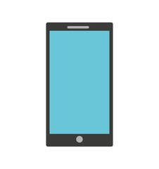 smartphone technology line icon vector illustration design