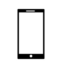 smartphone technology line icon vector illustration design