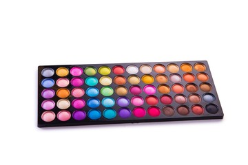 Naklejka premium Artist palette isolated on white