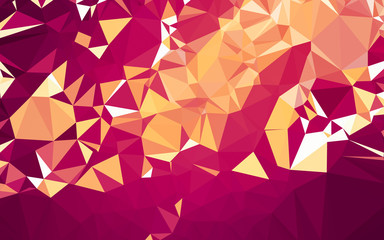 Obraz premium Abstract low poly background, geometry triangle