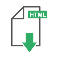 document file format with arrow download isolated icon vector illustration design