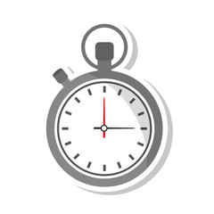 chronometer watch isolated icon vector illustration design