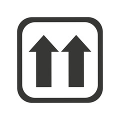arrows side up symbol vector illustration design