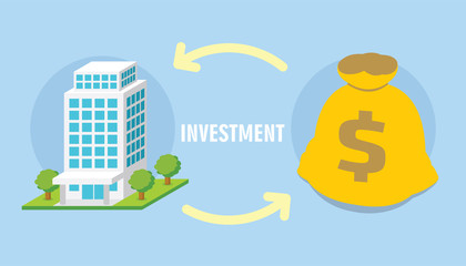 money property investment concept