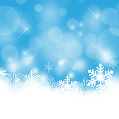 クリスマス　雪の結晶　オーナメント