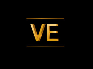 VE Initial Logo for your startup venture