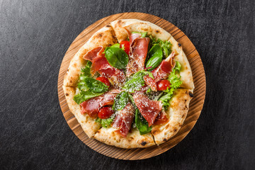 生ハムのピッツア　 Raw ham pizza Italian